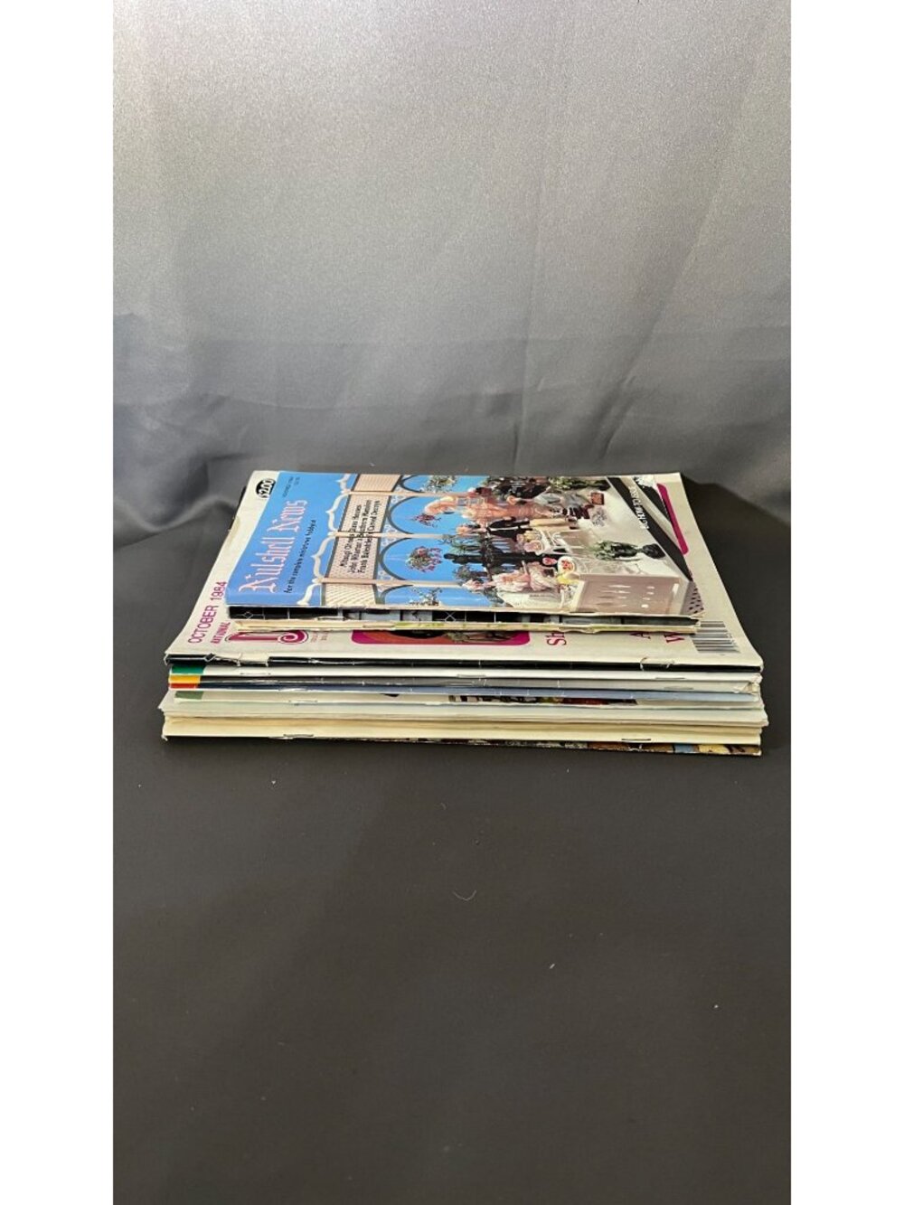 Vintage Dollhouse Magazines Lot: Nutshell News Miniatures & More